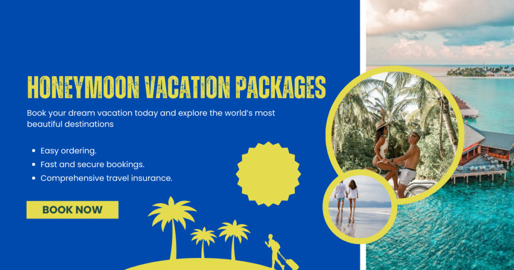 Top destinations for Honeymoon Vacations